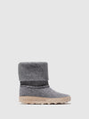 Round Toe Boots CADY CONCRETE